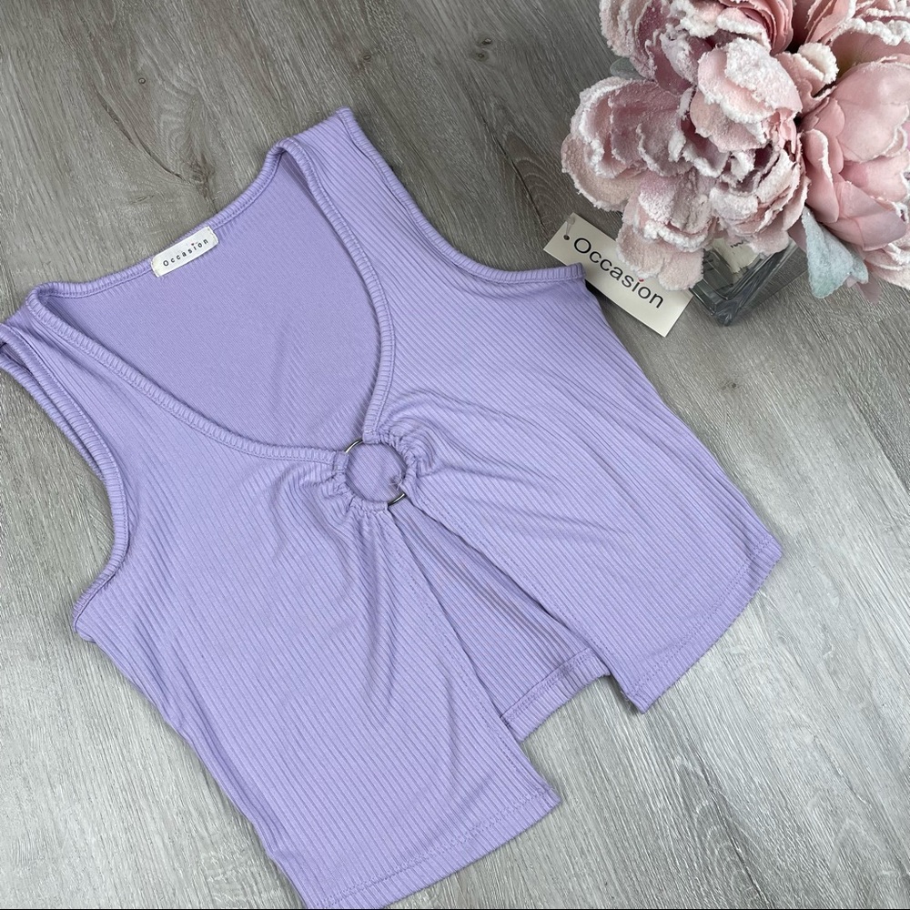 NWT Occasion crop top
